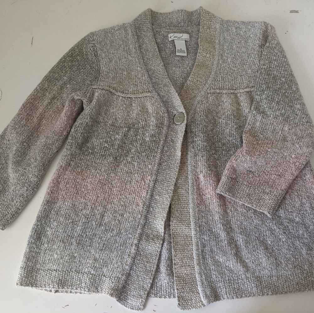 Crop 3/4 Sleeve Sweater